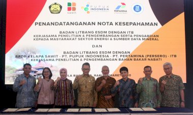 BPDPKS Tandatangani Mou Kerja Sama Litbang Bahan Bakar Nabati