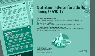 WHO Revises Infographic on Nutrition Advice for Adults During COVID-19