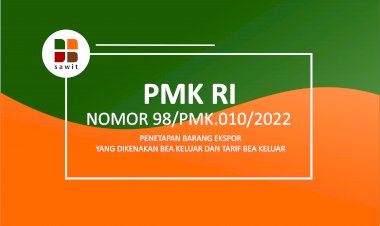 Peraturan Menteri Keuangan Republik Indonesia Nomor 98/PMK.010/2022