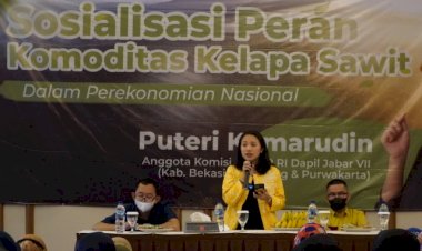 BPDPKS dan DPR Memberikan Edukasi Peran Komoditi Kelapa Sawit