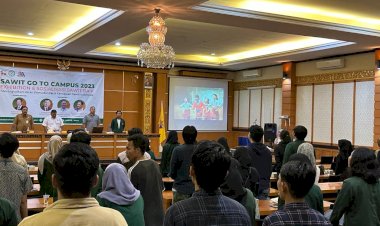 JIM Bekerjasama Dengan BPDPKS mengadakan Sosialisi Sawit Baik Go To Campus