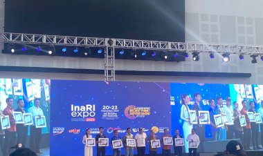 BPDPKS tampilkan produk UKM Sawit dan Mendapatkan Penghargaan Booth Terbaik  dalam Indonesian Research and Inovation (InaRI) Expo 2023