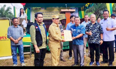 Petani Sawit Swadya Anggota SPKS, Dorong Percepatan Kepemilikan Sertifikasi ISPO di Rokan Hulu