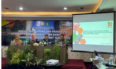Perencanaan Program Sarpras BPDPKS, Sinergis Dengan Dinas Perkebunan Provinsi Kalbar Sosialisasikan Program Sarpras 2024