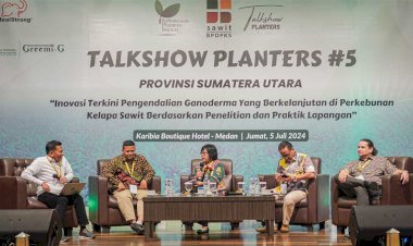 Indonesian Planters Society di Medan, Bahas Pengendalian Ganoderma di Sawit
