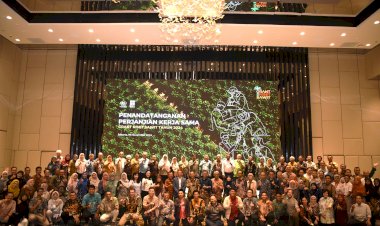 Sah, Penandatanganan Perjanjian Kerja Sama Grant Riset Sawit Tahun 2024 Resmi Dilaksanakan