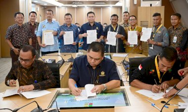 BPDP Gelar Penandatanganan Perjanjian Kerja Sama (PKS) 3 Pihak Penyaluran Dana PSR dan Dana Sarpras Gelombang Pertama di Tahun 2025