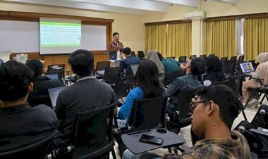 Jadi Dosen Tamu di FEB UGM, Miftahudin Nur Ihsan Kenalkan Inovasi Produk Turunan Sawit pada Mahasiswa