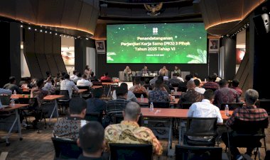 BPDP Gelar Penandatanganan Perjanjian Kerja Sama (PKS) 3 Pihak Penyaluran Dana PSR dan SPPKS Tahap VI Tahun 2025
