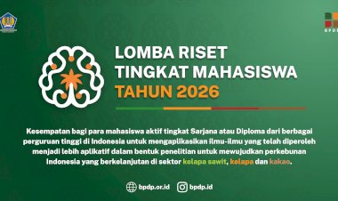 Pengumuman Call For Proposal Lomba Riset Tingkat Mahasiswa 2026