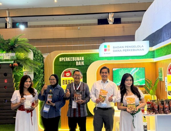 BPDP tampilkan  Inovasi Produk  UMKM  Petani Sawit dalam Agrinex 2025