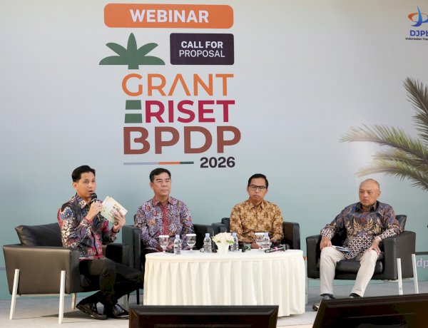 BPDP Buka Call for Proposal Grant Riset 2026: Dorong Riset Sawit, Kakao, dan Kelapa Menuju Hilirisasi Komersial