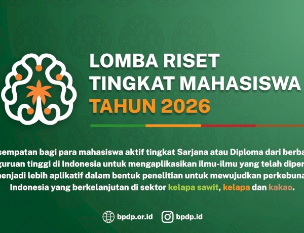 Pengumuman Call For Proposal Lomba Riset Tingkat Mahasiswa 2026