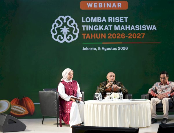 Mahasiswa Ditantang Hadirkan Riset untuk Meningkatkan Produktivitas Sawit, Kakao, dan Kelapa secara Berkelanjutan