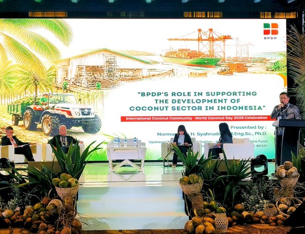 BPDP Tegaskan Komitmen Dukung Ekosistem Kelapa dari Hulu hingga Hilir pada acara World Coconut Day 2026