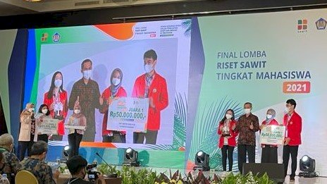 Pemenang Lomba Riset Sawit Tingkat Mahasiswa BPDPKS Tahun 2021