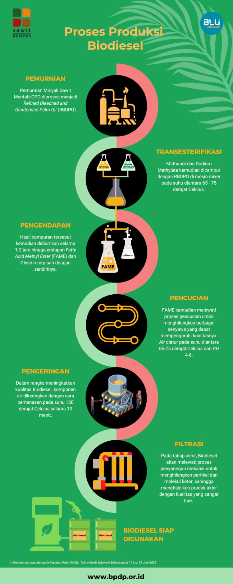 Infografis: Proses Produksi Biodiesel