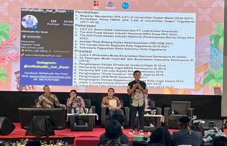 Alumni LPDP, Miftahudin Nur Ihsan, Beri Inspirasi Ratusan Mahasiswa Politeknik LPP untuk Wirausaha Produk Turunan Sawit