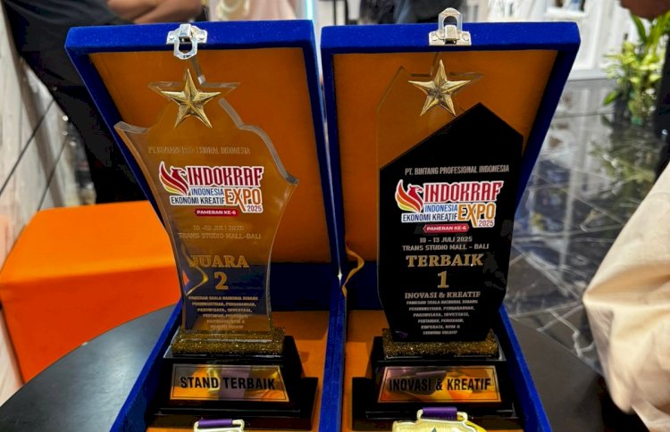 BPDP Raih Penghargaan Inovasi dan Kreatif pada Indokraf Expo 2025