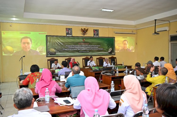 Workshop Penguatan Kelembagaan:  Mendukung Program Pengembangan Perkebunan Kelapa di Pati Dorong Peremajaan dan Mekanisasi
