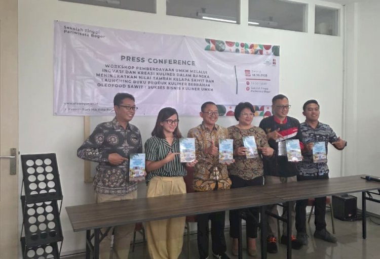 BPDP dan STP Bogor Launching Buku Kuliner Berbahan Sawit Untuk UMKM