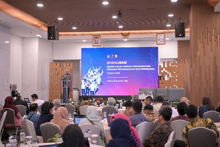 BPDP Gelar Sosialisasi Seleksi Lembaga Penyelenggara Program SDM Perkebunan Sawit 2026