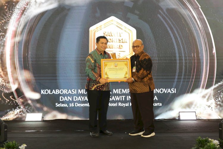 BPDP Dianugerahi Penghargaan Komitmen Pemberdayaan 100 UMKM Sawit di 4th Sawit Indonesia Award 2025