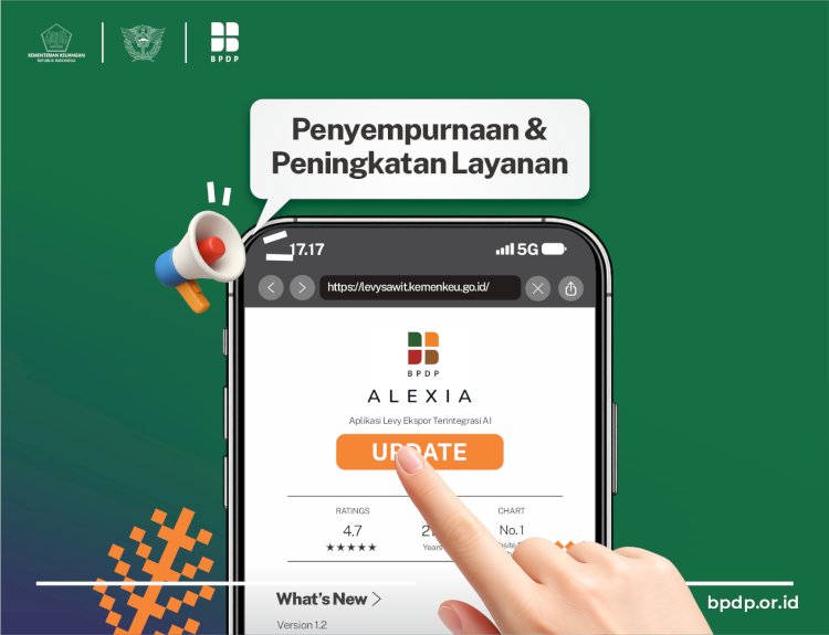 BPDP resmi menyempurnakan aturan pungutan ekspor dan implementasi ALEXIA