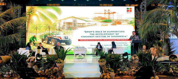 BPDP Tegaskan Komitmen Dukung Ekosistem Kelapa dari Hulu hingga Hilir pada acara World Coconut Day 2026