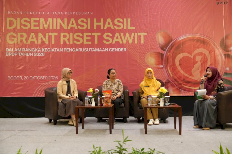 Wujudkan Program Responsif Gender, BPDP Gelar Diseminasi Hasil Grant Riset Riset Sawit sebagai Penunjang Gizi Ibu Hamil dan Balita