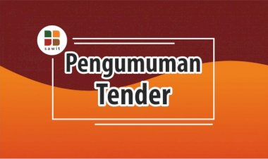 [PENGUMUMAN PEMENANG TENDER] Pengadaan Jasa Verifikasi Dalam Rangka Pengajuan Pengusulan Dana Peremajaan Perkebunan Kelapa Sawit Melalui Kemitraan Tahun 2023