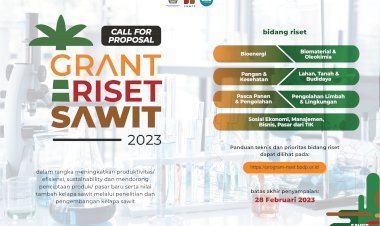 Pengumuman Hasil Lolos Seleksi Administrasi dan Substansi Grant Riset Sawit Tahun 2023
