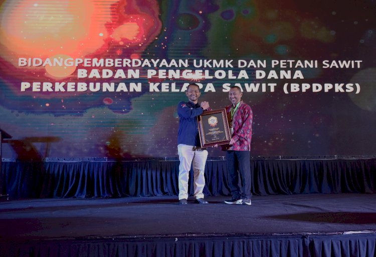 BPDPKS Raih Sawit Award 2022 Untuk Program Penguatan UKMK dan Petani Sawit