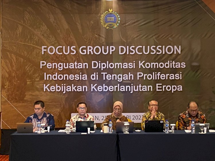 Kemlu Masukkan Sawit dalam FGD Penguatan Diplomasi Komoditas Indonesia di Tengah Proliferasi Kebijakan Keberlanjutan Eropa