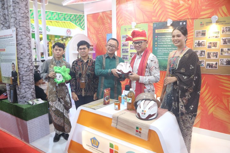 BPDPKS tampilkan produk UKM Sawit  dalam Indonesian City Expo 2023