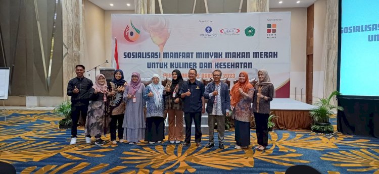 Sosialisasi Manfaat  Minyak Makan Merah untuk UKMK Riau