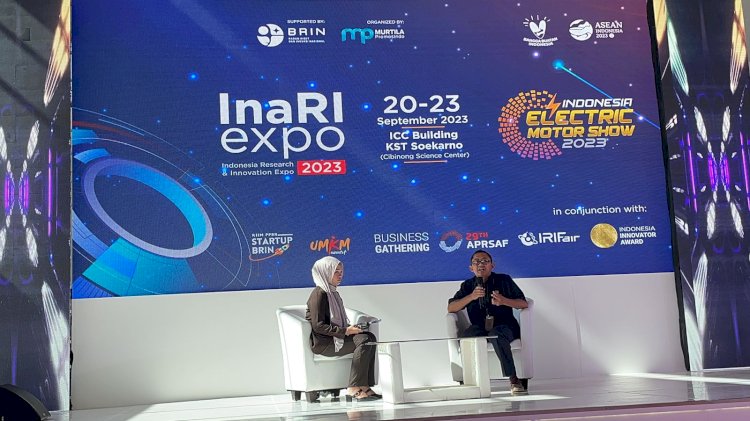 BPDPKS tampilkan produk UKM Sawit dan Mendapatkan Penghargaan Booth Terbaik  dalam Indonesian Research and Inovation (InaRI) Expo 2023