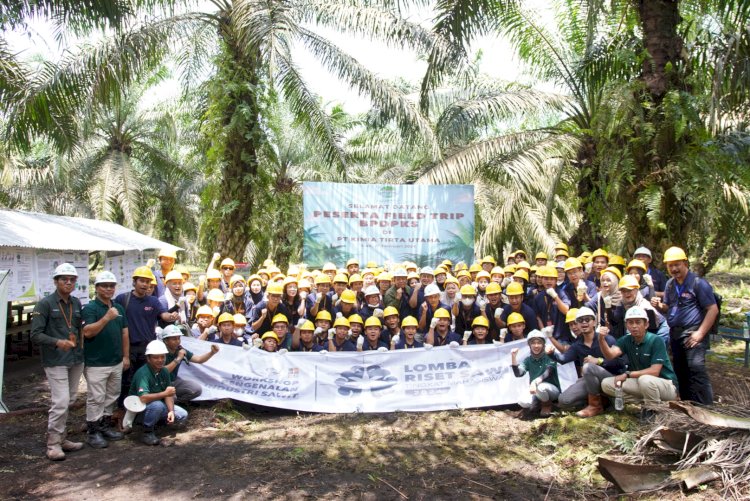 Kenalkan dengan Industri Sawit BPDPKS Ajak 116 Mahasiswa Lomba Riset Ke Perkebunan Milik PT. Astra Agro Lestari Di Riau