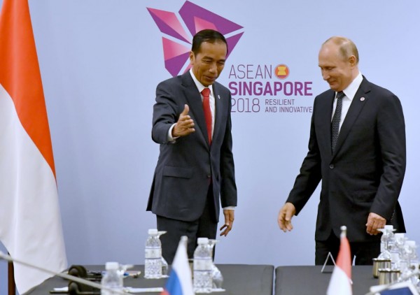 Jokowi Asks Putin to Support Indonesian Palm Oil