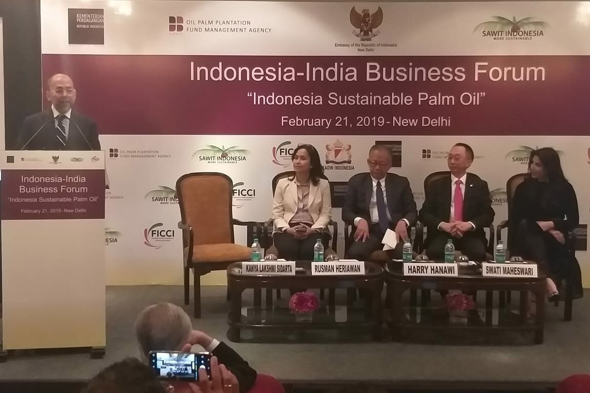 Indonesia-India Gelar Forum Bisnis Kelapa Sawit di New Delhi