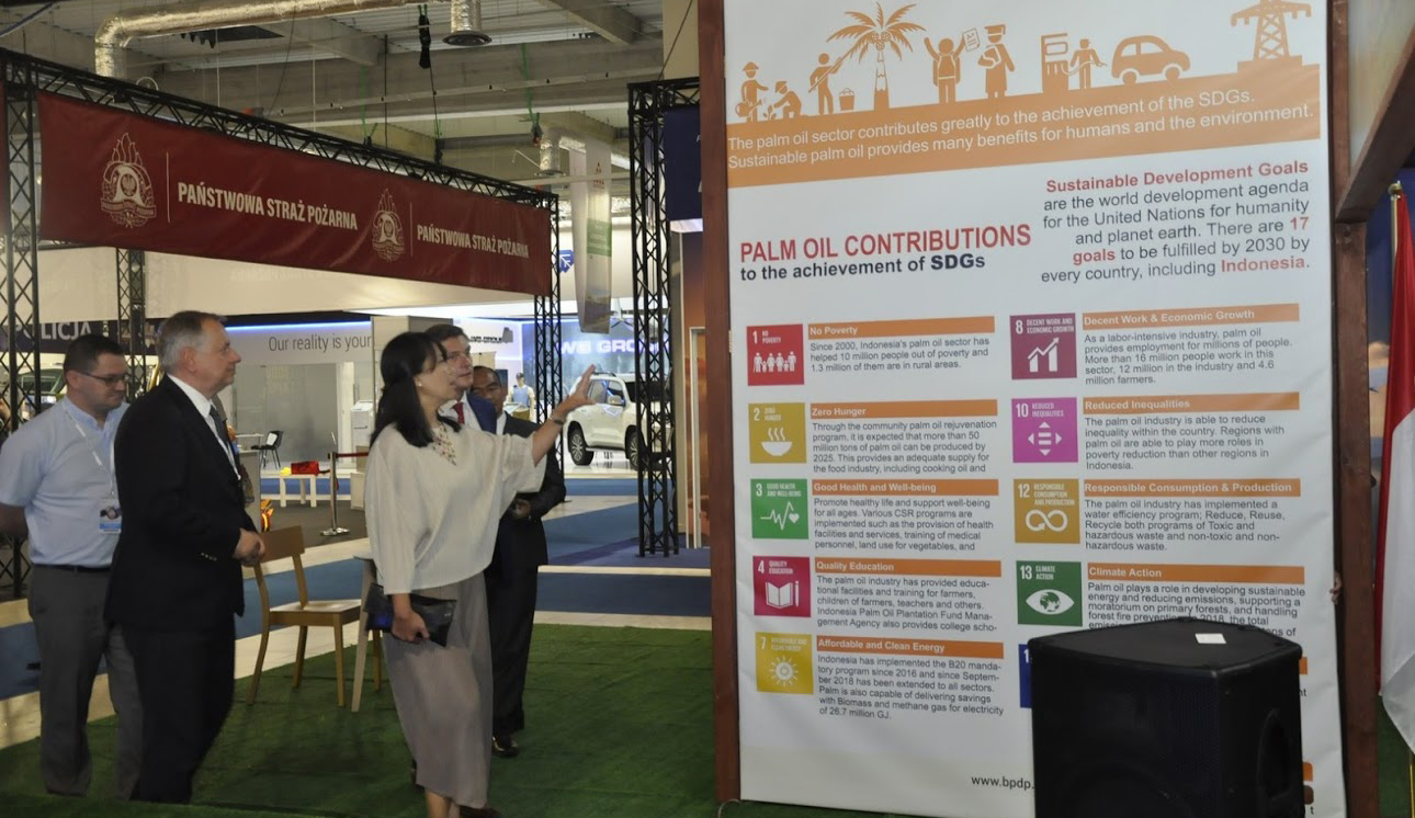 Indonesia Pamerkan Kontribusi Sawit dalam Pencapaian SDGs 