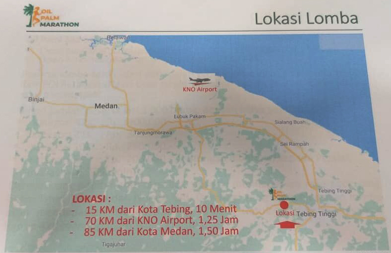 Oil Palm Marathon 2019: Kebun Sawit Jadi Ajang Lomba Lari