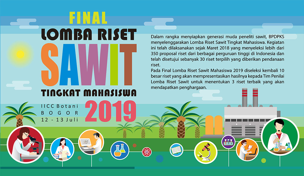 Final Lomba Riset Sawit Tingkat Mahasiswa 2019